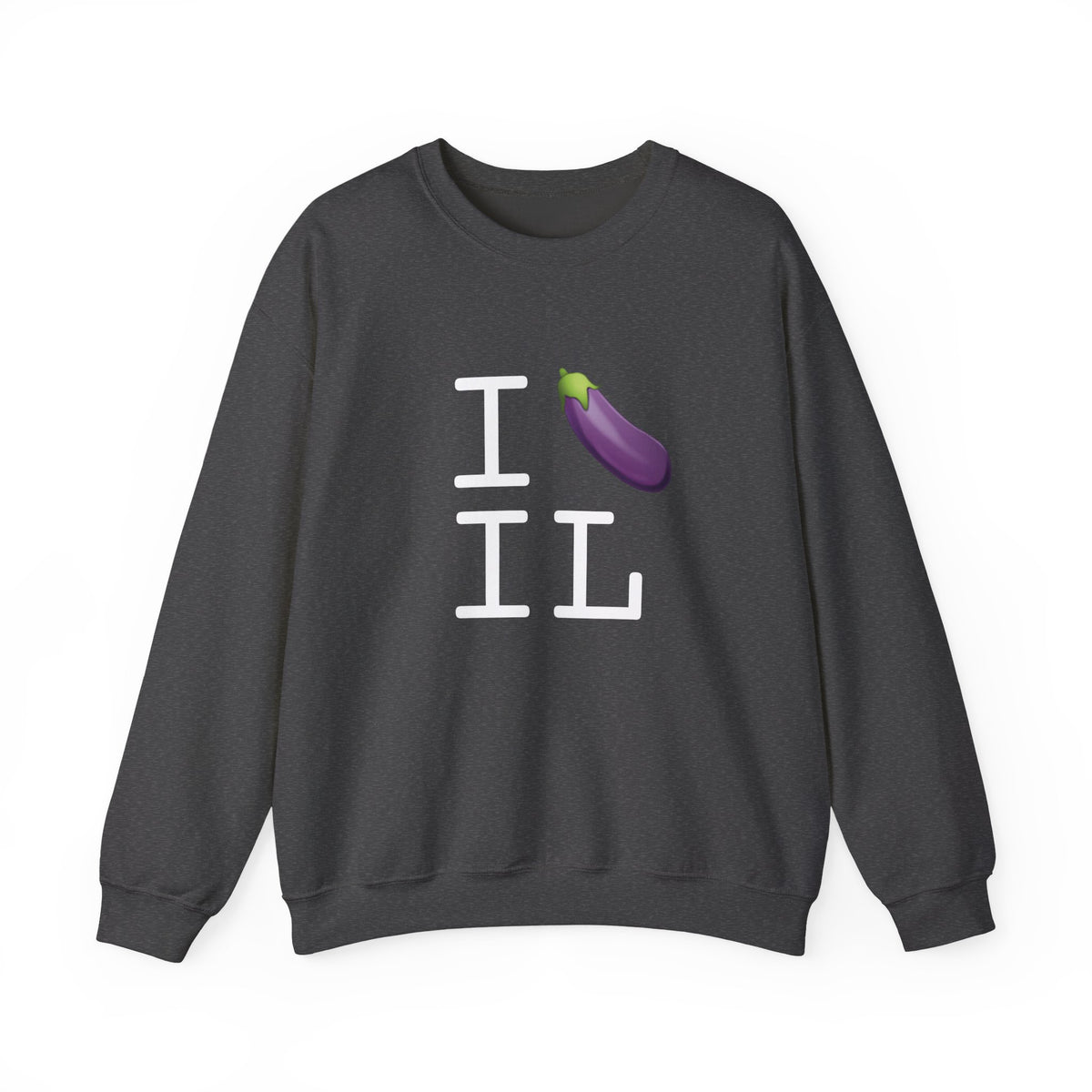 "I Eggplant Illinois" Sweatshirt