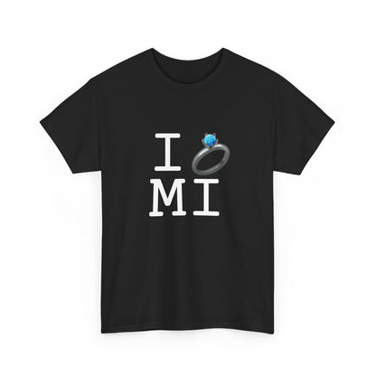 "I'm Married to (Diamond Ring) Michigan" Tee