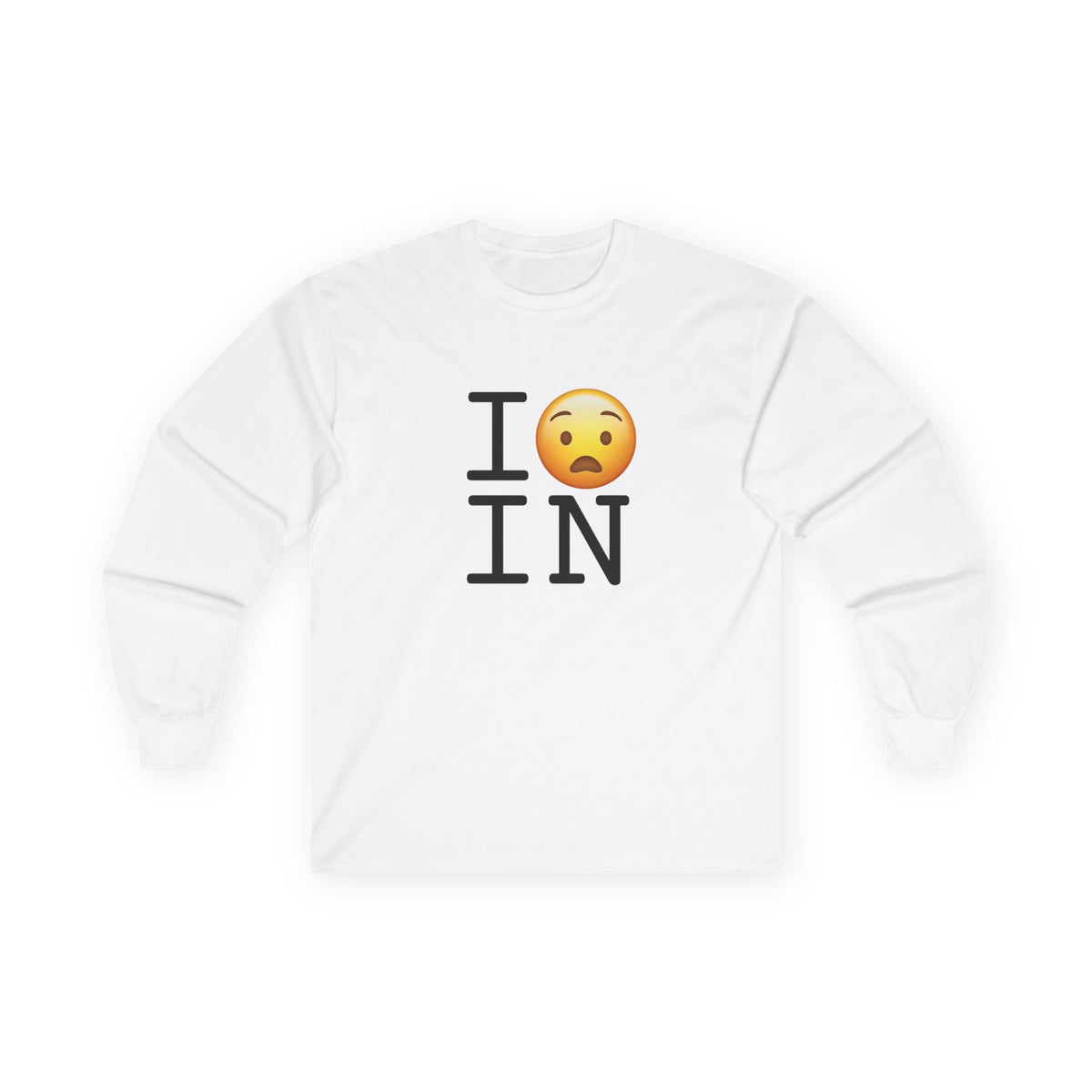 "I'm Anguished about Indiana" Long Sleeve Shirt
