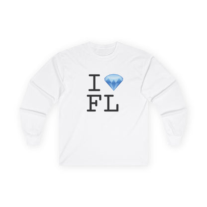 "I Diamond Florida" Long Sleeve Shirt