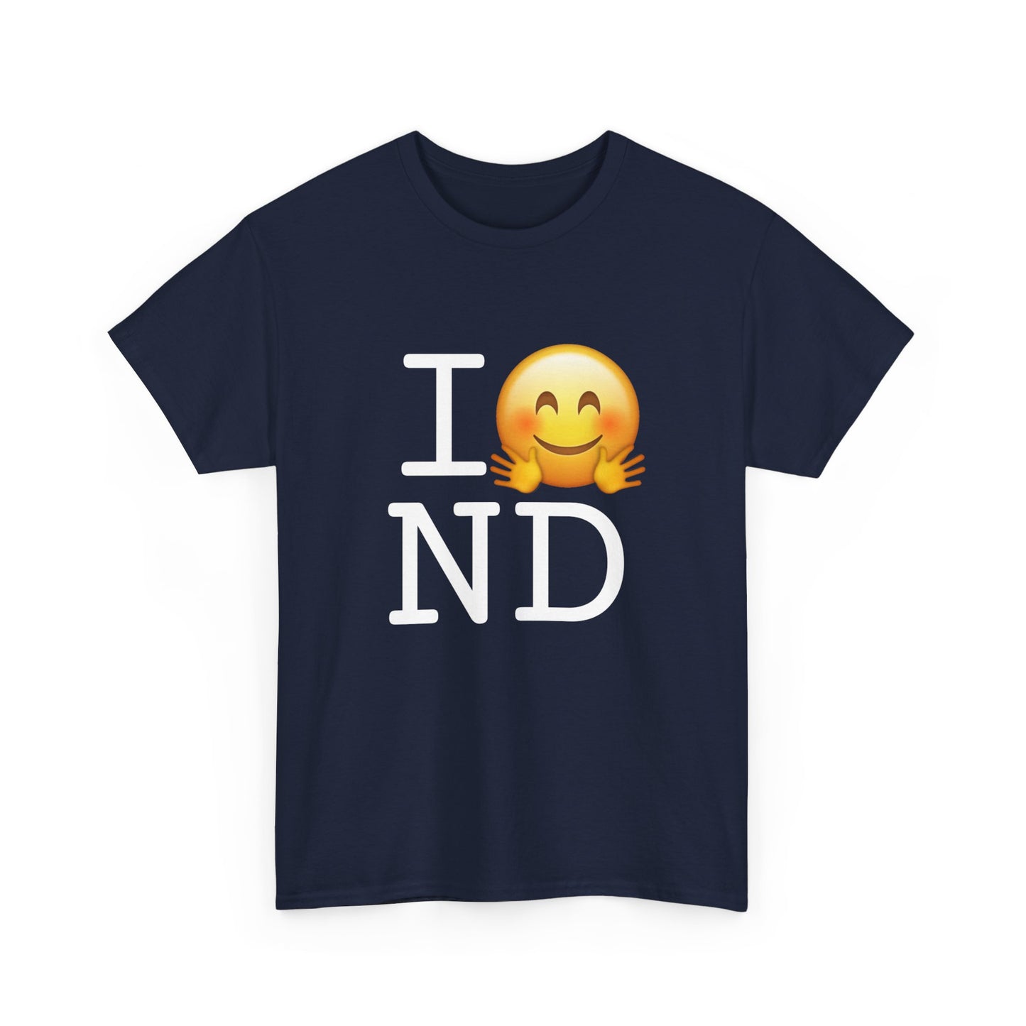 "I Hug North Dakota" Tee