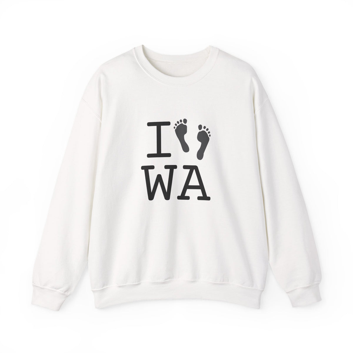 "I leave Footsteps in Washington" Sweatshirt