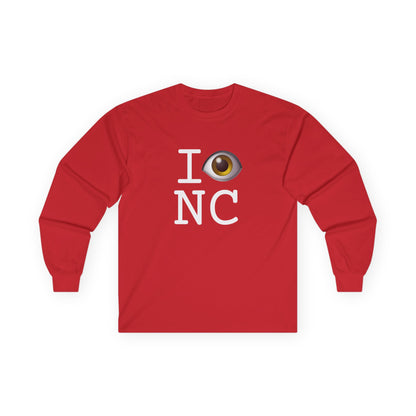 "I See (Eye) North Carolina" Long Sleeve Shirt
