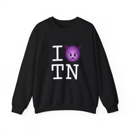 "I'm an Angry Devil about Tennessee" Sweatshirt