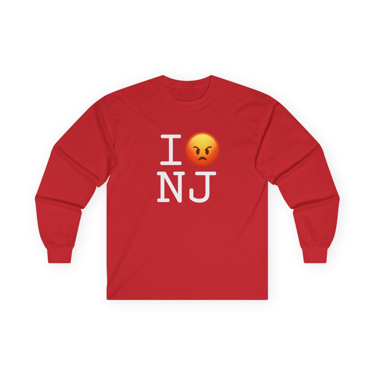 "I'm Angry about New Jersey" Long Sleeve Shirt