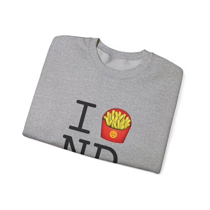 "I French Fries North Dakota" Sweatshirt
