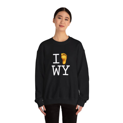 "I Foot Wyoming" Sweatshirt