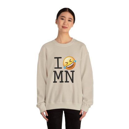 "I Laugh Hard (LMFAO) at Minnesota" Sweatshirt
