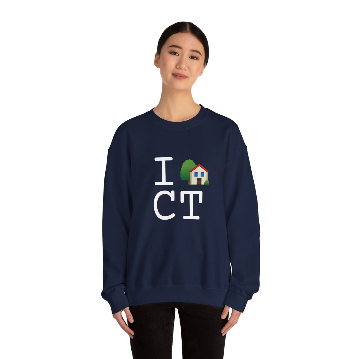 "I'm Home in Connecticut" Sweatshirt