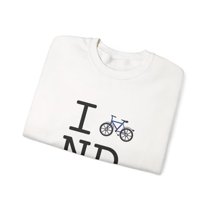 "I Bicycle North Dakota" Sweatshirt