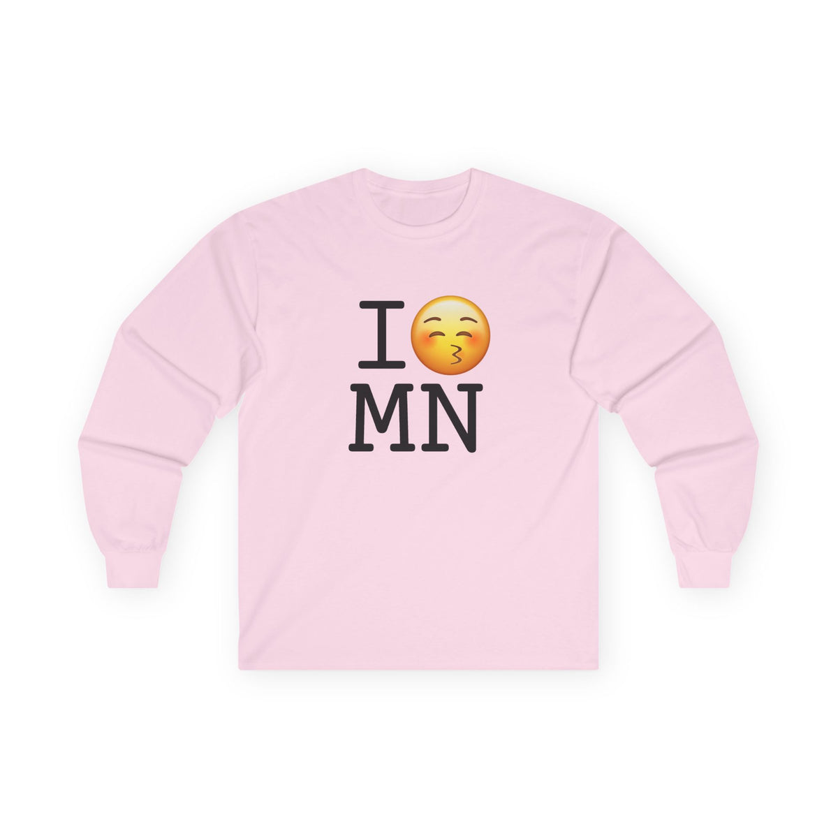 "I Kiss Minnesota" Long Sleeve Shirt