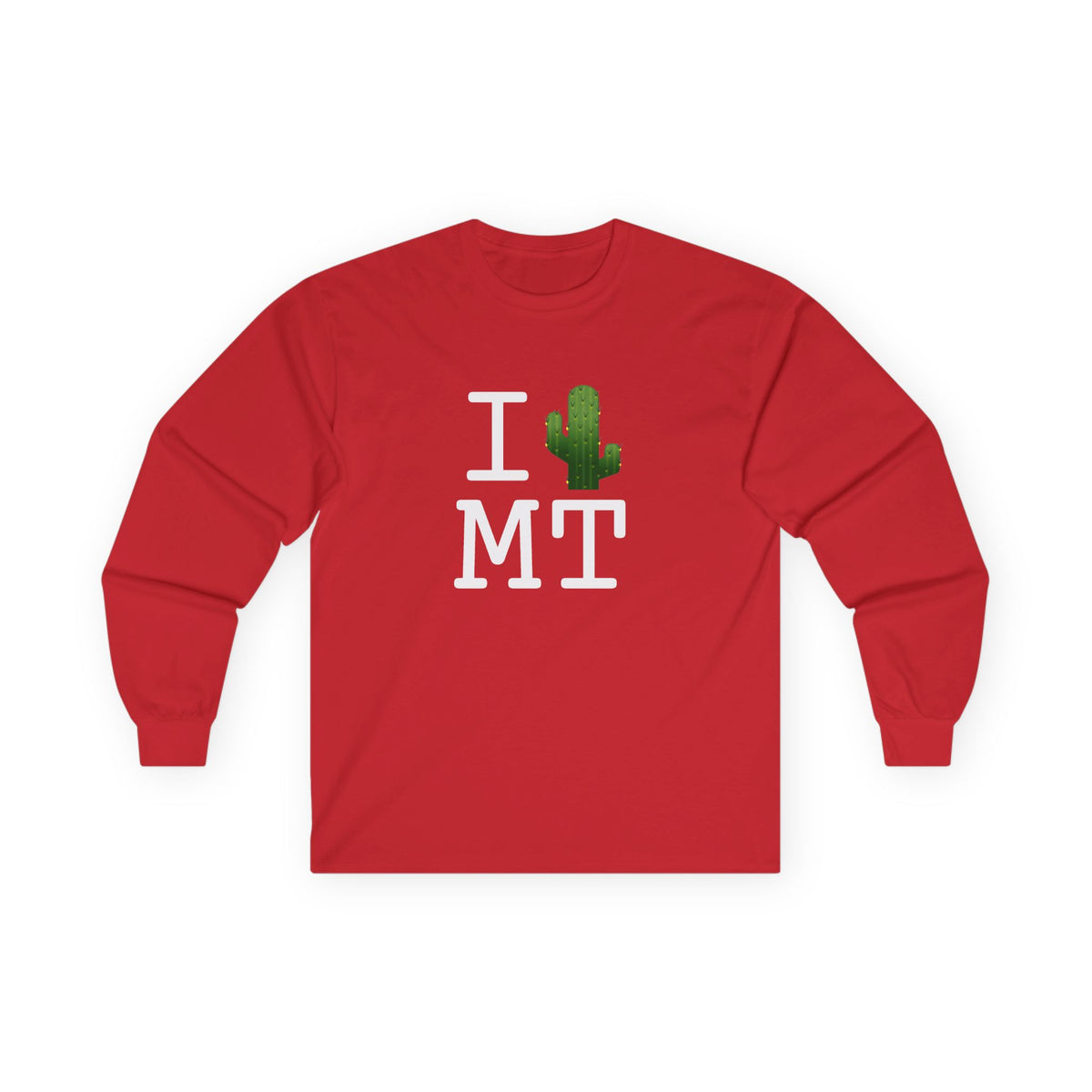 "I Cactus Montana" Long Sleeve Shirt