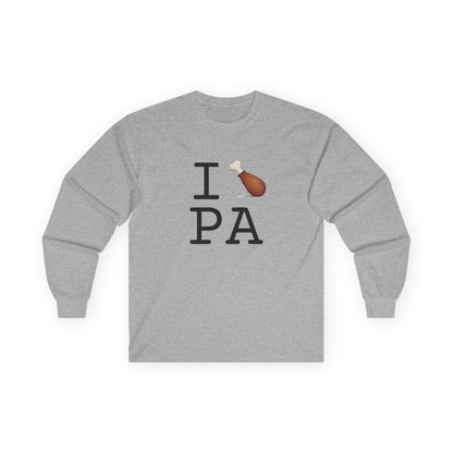 "I Chicken Drumstick Pennsylvania" Long Sleeve Shirt