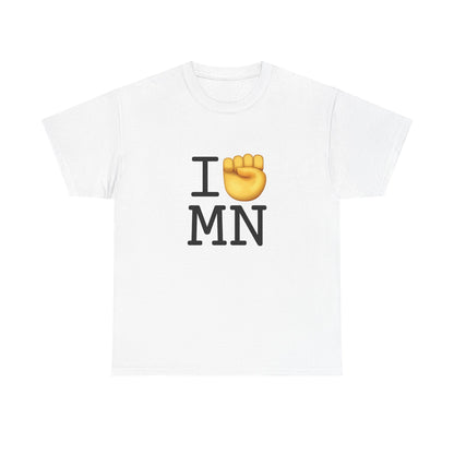 "I Raise my Fist with Minnesota" Tee