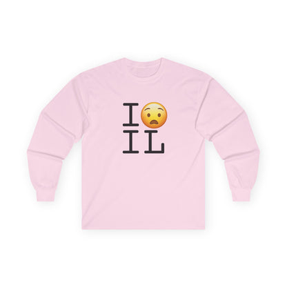 "I'm Anguished about Illinois" Long Sleeve Shirt