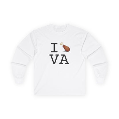 "I Chicken Drumstick Virginia" Long Sleeve Shirt