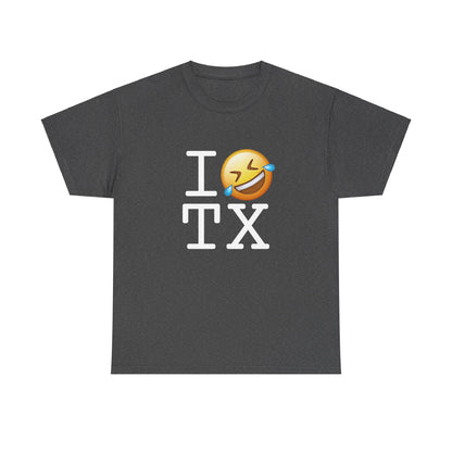 "I Laugh Hard (LMFAO) at Texas" Tee