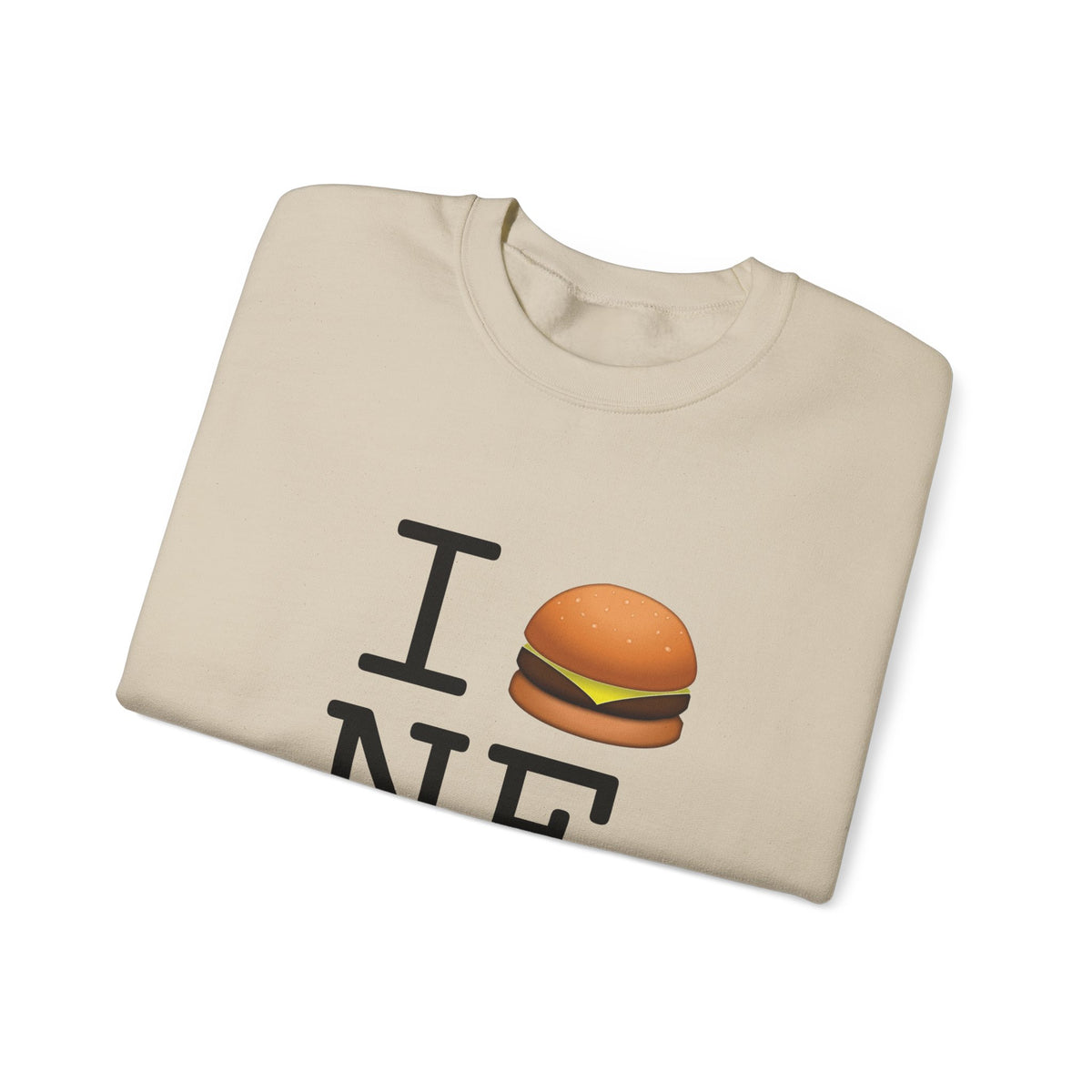 "I Cheeseburger Nebraska" Sweatshirt