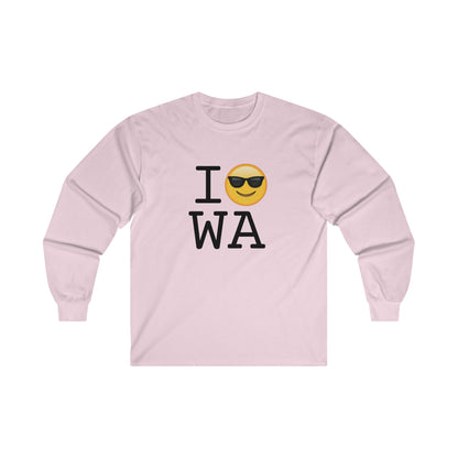 "I'm Cool with Washington" Long Sleeve Shirt