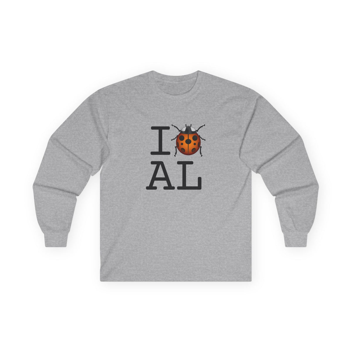 "I Ladybug Alabama" Long Sleeve Shirt
