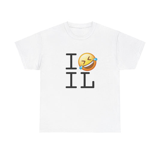 "I Laugh Hard (LMFAO) at Illinois" Tee