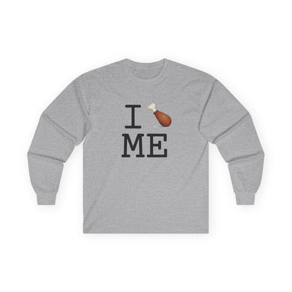 "I Chicken Drumstick Maine" Long Sleeve Shirt