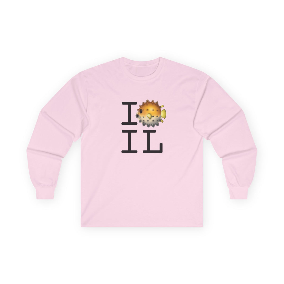 "I Blowfish in Illinois" Long Sleeve Shirt