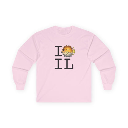 "I Blowfish in Illinois" Long Sleeve Shirt