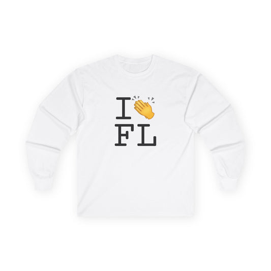 "I Applaud Florida" Long Sleeve Shirt
