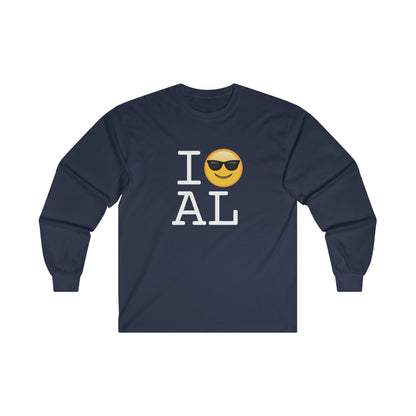 "I'm Cool with Alabama" Long Sleeve Shirt