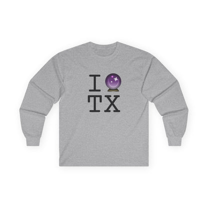 "I Predict the Future (Crystal Ball) of Texas" Long Sleeve Shirt