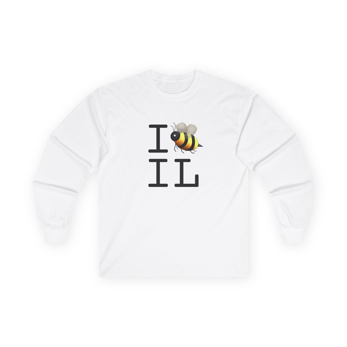 "I Bee in Illinois" Long Sleeve Shirt