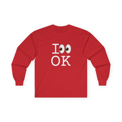 "I Look at Oklahoma" Long Sleeve Shirt