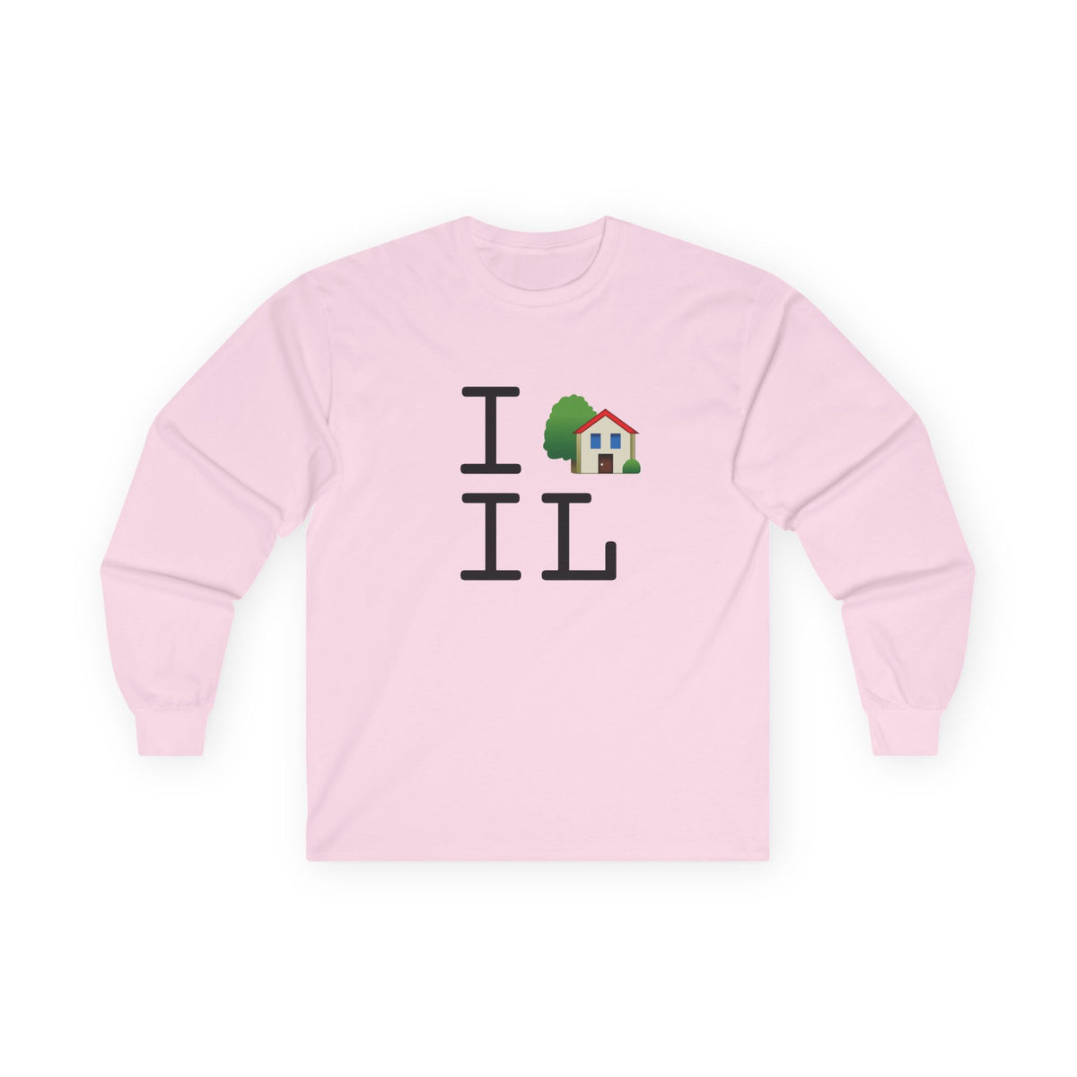 "I'm Home in Illinois" Long Sleeve Shirt