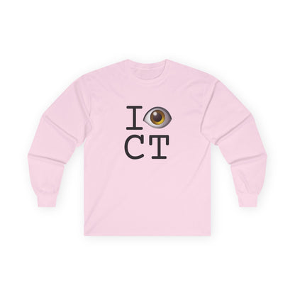 "I See (Eye) Connecticut" Long Sleeve Shirt