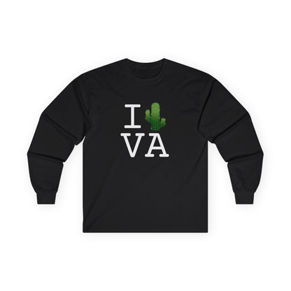 "I Cactus Virginia" Long Sleeve Shirt