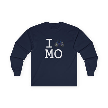 "I Bicycle Missouri" Long Sleeve Shirt