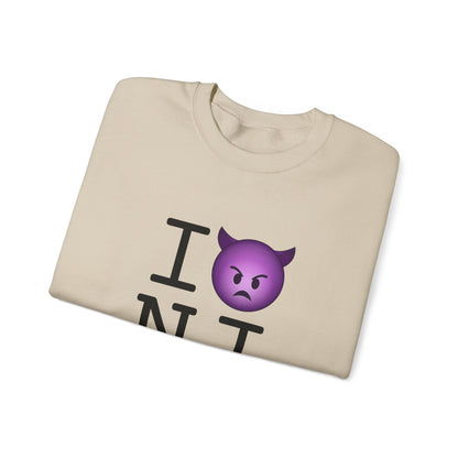 "I'm an Angry Devil about New Jersey" Sweatshirt