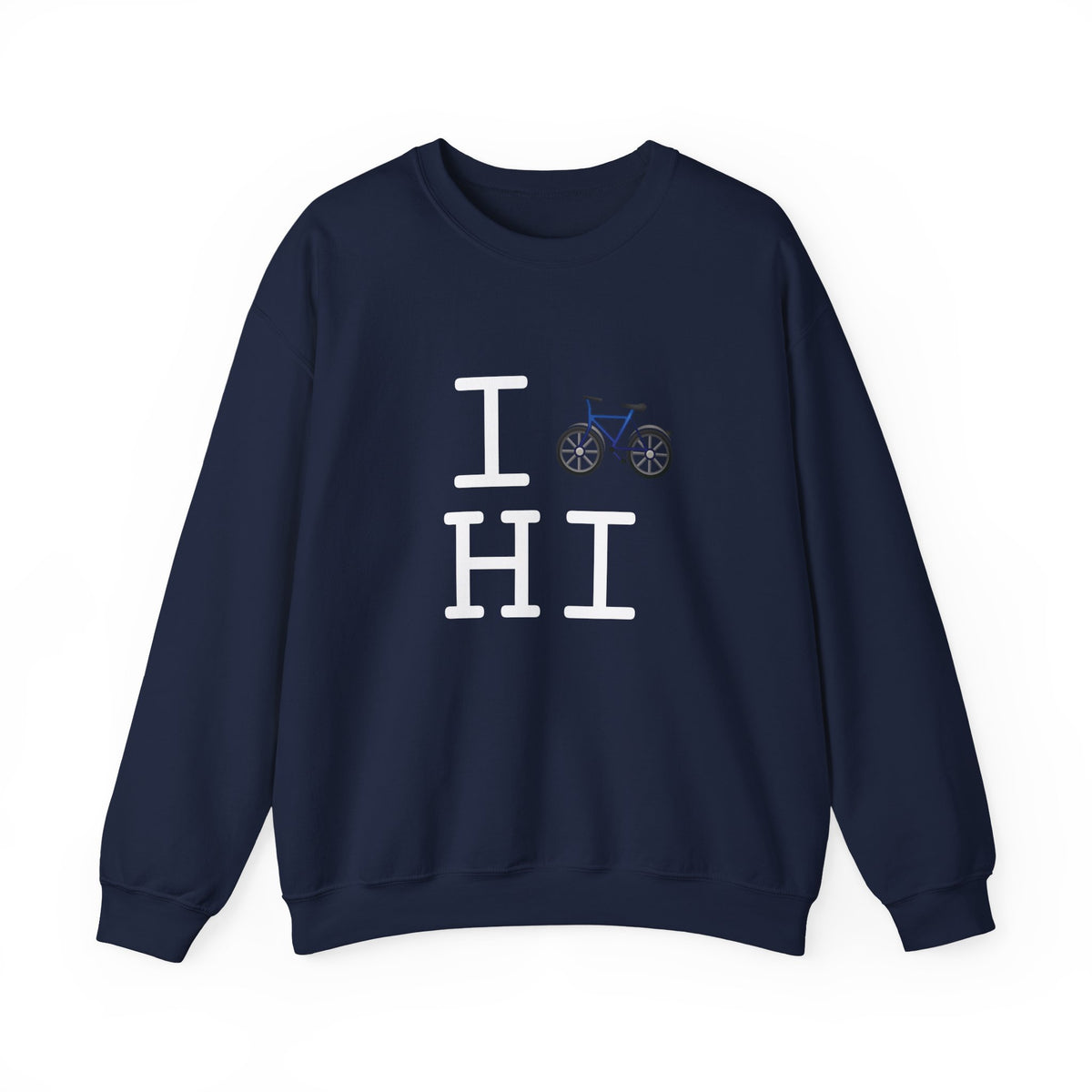 "I Bicycle Hawaii" Sweatshirt
