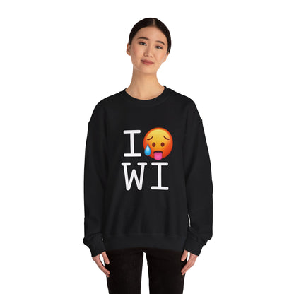 "I'm Hot in Wisconsin" Sweatshirt