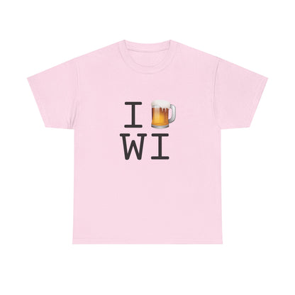 "I Beer Wisconsin" Tee