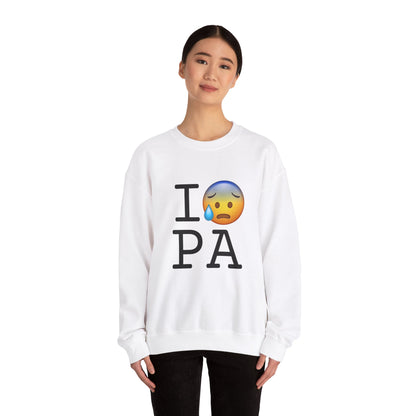 "I'm Anxiously Sweating in Pennsylvania" Sweatshirt