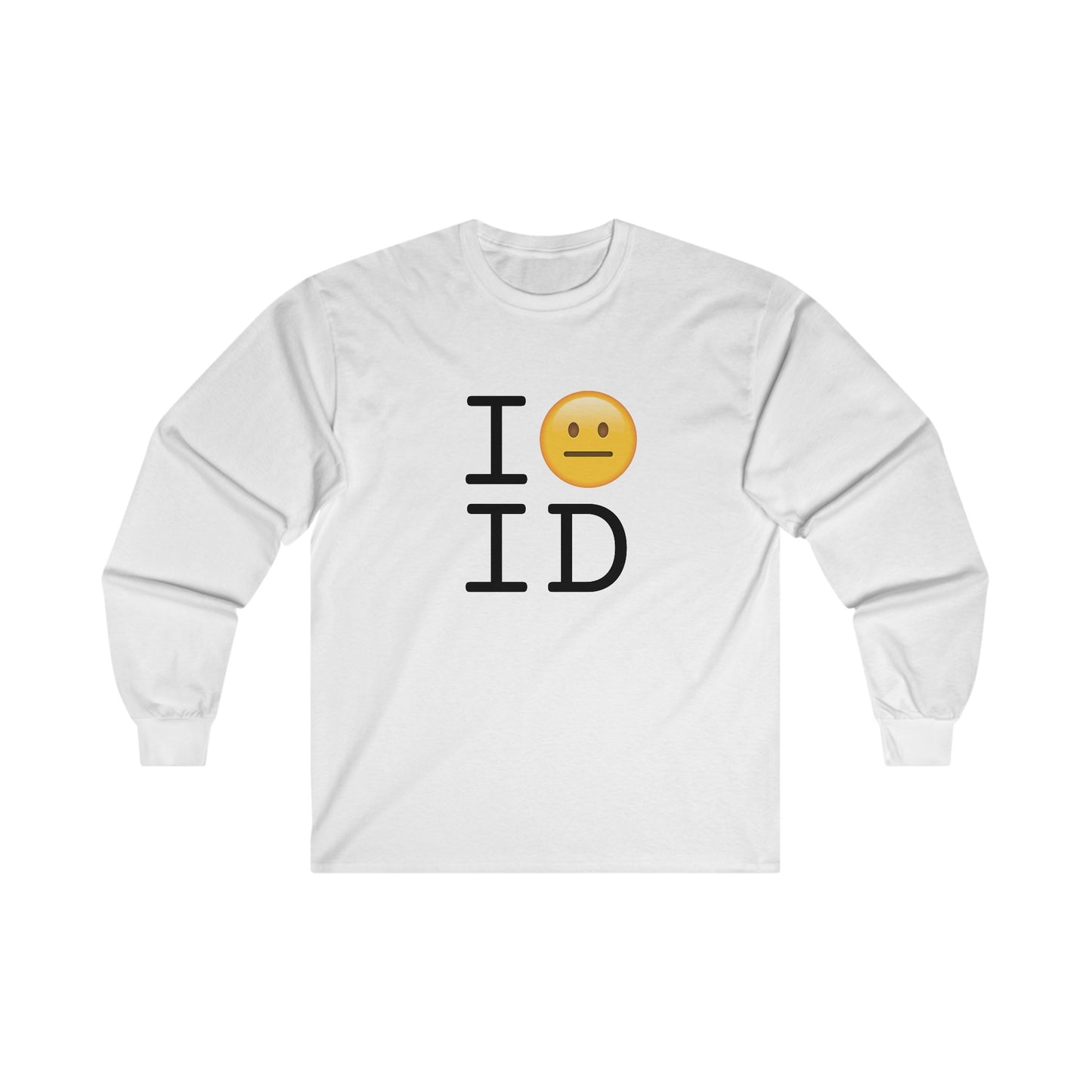 "I'm Neutral About Idaho" Long Sleeve Shirt