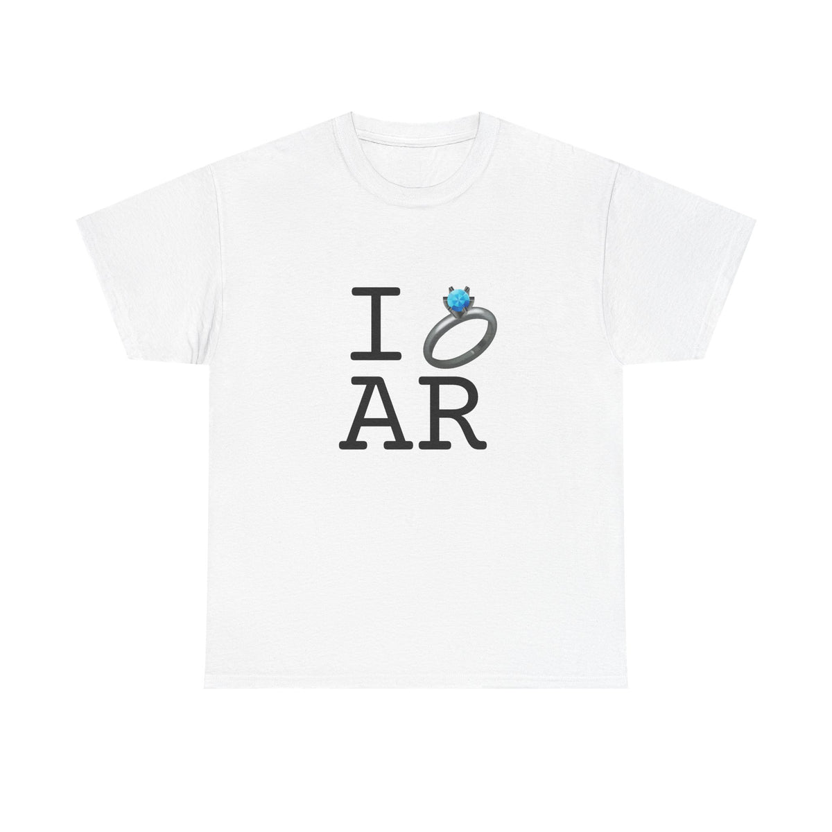 "I'm Married to (Diamond Ring) Arkansas" Tee
