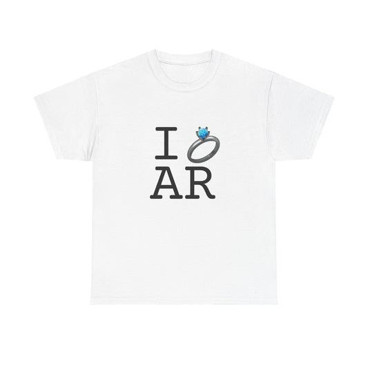"I'm Married to (Diamond Ring) Arkansas" Tee