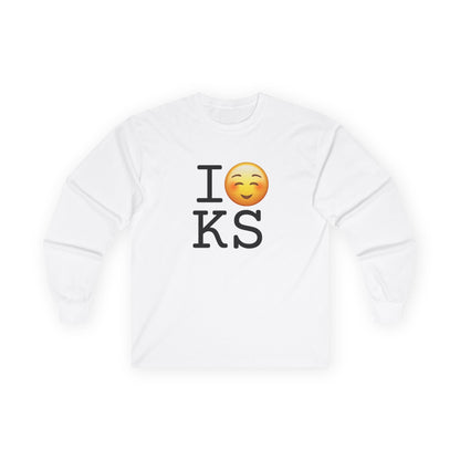 "I Blush at Kansas" Long Sleeve Shirt