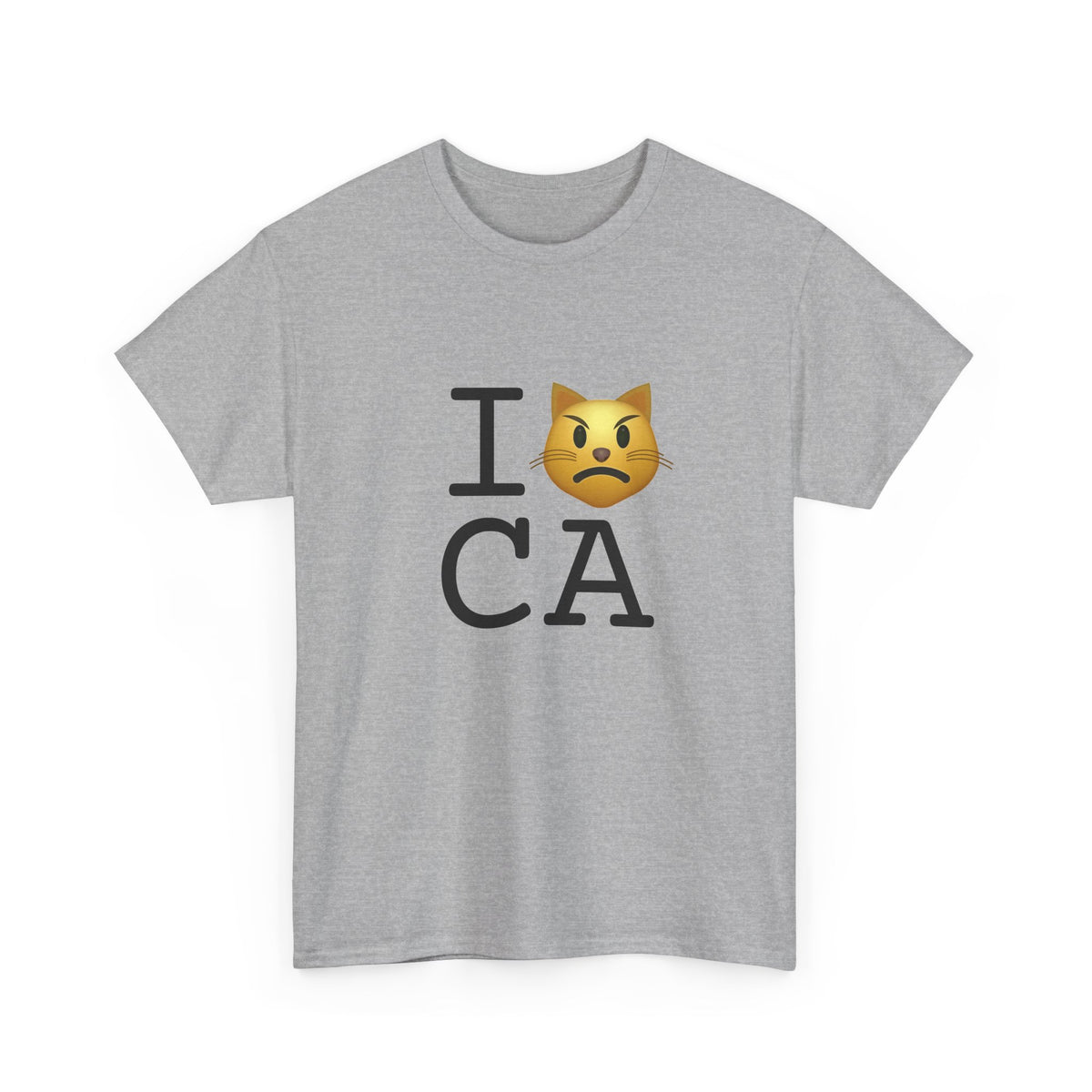 "I'm a Pouting Cat about California" Tee