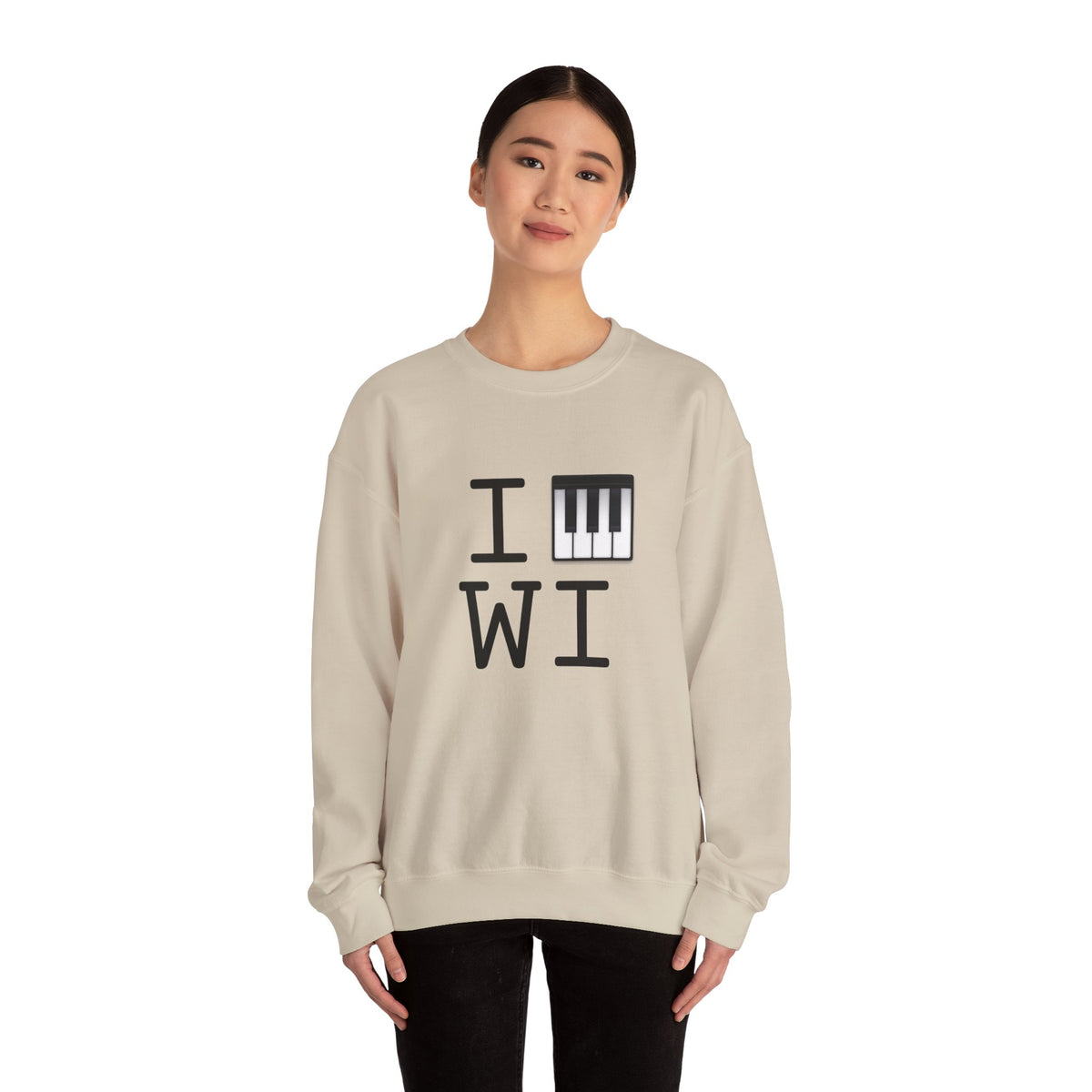 "I Piano Wisconsin" Sweatshirt