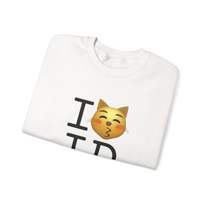 "I'm a Kissing Cat toward Idaho" Sweatshirt