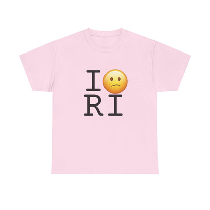 "I'm Confused by Rhode Island" Tee